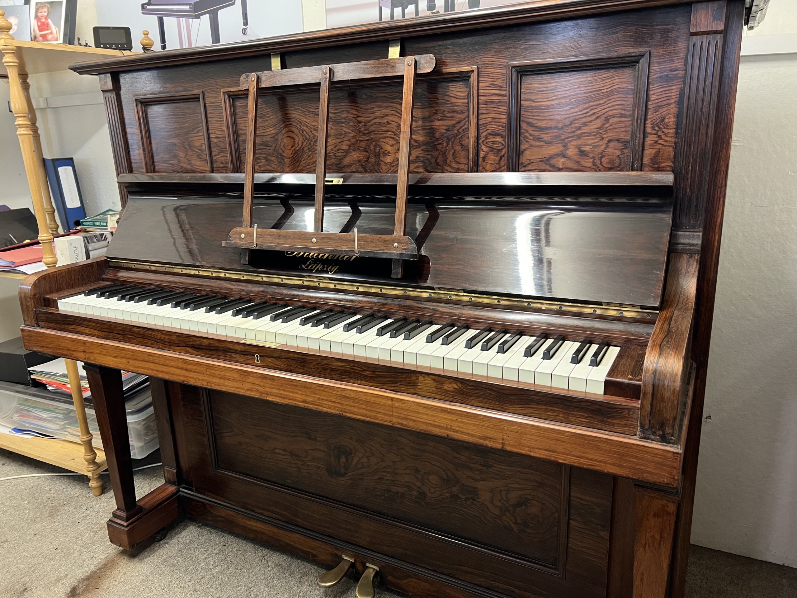 Bluthner Upright Piano Montague Pianos