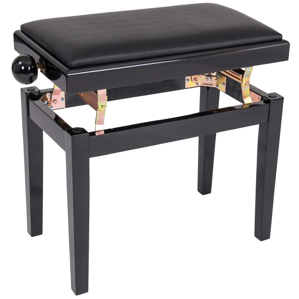 Kinsman Adjustable Piano Stool ~ Satin Black - Image 2