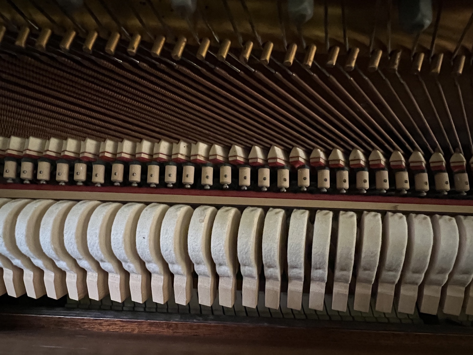 Preloved Danemann Modern Styled Upright Piano - Image 5